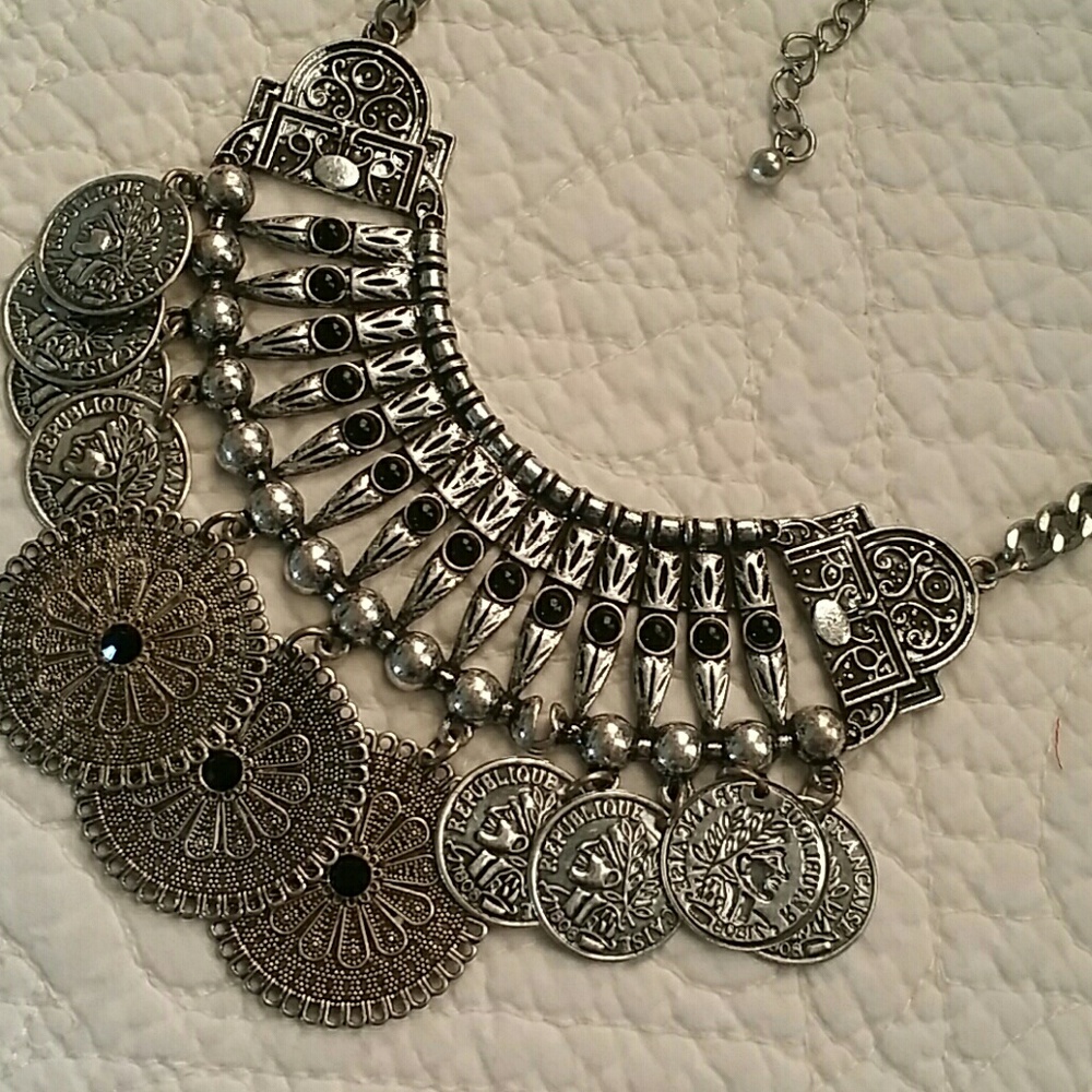 Boho Coin Necklace